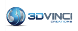 3D vinci logo